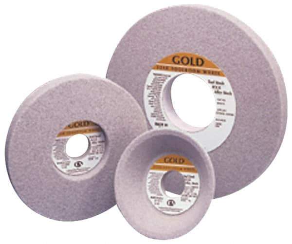 Camel Grinding Wheels - 14" Diam x 5" Hole x 1" Thick, H Hardness, 46 Grit Surface Grinding Wheel - Aluminum Oxide, Type 1, Coarse Grade, 1,910 Max RPM, Vitrified Bond, No Recess - Eagle Tool & Supply