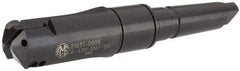 Allied Machine and Engineering - Series E, 2-1/2 to 3-3/8" Diam, 5MT Taper Shank, Straight Flute Spade Drill - 5" Max Depth, 8-5/8" Body Length, 13-7/16" OAL, Short Length, Through Coolant - Eagle Tool & Supply