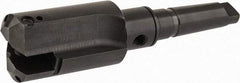 Allied Machine and Engineering - Series G, 3-1/2 to 4-1/2" Diam, 5MT Taper Shank, Straight Flute Spade Drill - 6" Max Depth, 10" Body Length, 14-7/16" OAL, Short Length, Through Coolant - Eagle Tool & Supply