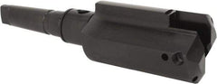 Allied Machine and Engineering - Series H, 4 to 8-1/2" Diam, 5MT Taper Shank, Straight Flute Spade Drill - 7" Max Depth, 11-1/8" Body Length, 15-7/16" OAL, Short Length, Through Coolant - Eagle Tool & Supply