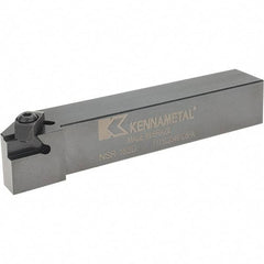 Kennametal - Right Hand Cut, 1" Shank Width x 1" Shank Height Indexable Threading Toolholder - 6" OAL, N.3R Insert Compatibility, NSR163D Toolholder, Series Top Notch - Eagle Tool & Supply