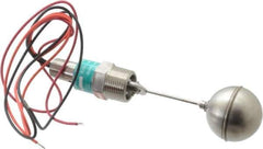 Gems Sensors - 1" Thread, 900 Max psi, 300°F Max, Liquid Level Side Mounted Float Switches - 0.9 Float SG, Stainless Steel Stem, Side Mounting Switch for Broad Range of Chemicals, N.O./N.C. Switch Logic - Eagle Tool & Supply