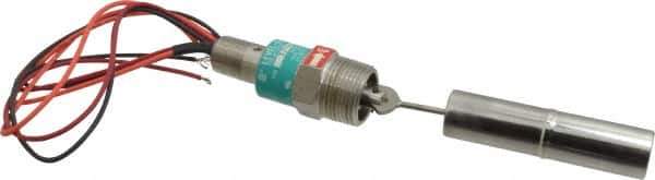 Gems Sensors - 1" Thread, 500 Max psi, 300°F Max, Liquid Level Side Mounted Float Switches - 0.85 Float SG, Stainless Steel Stem, Side Mounting Switch for Broad Range of Chemicals, N.O./N.C. Switch Logic - Eagle Tool & Supply