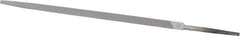 Nicholson - 5" Long, Taper American-Pattern File - Single Cut, Tang - Eagle Tool & Supply