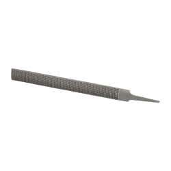 Nicholson - 12" Long x 1-11/32" Wide x 11/32" Thick Cabinet Half Round Rasp - Second Cut - Eagle Tool & Supply