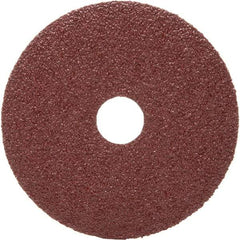 3M - 4-1/2" Diam 7/8" Hole 36 Grit Fiber Disc - Very Coarse Grade, Ceramic, 13,300 Max RPM, Series 983C - Eagle Tool & Supply