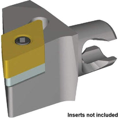 Kennametal - Left Hand Cut, Size KM16, DN.. 1104.. Insert Compatiblity, External Modular Turning & Profiling Cutting Unit Head - 10mm Ctr to Cutting Edge, 20mm Head Length, Series Kenloc - Eagle Tool & Supply