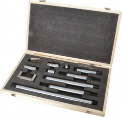 SPI - 2 to 40 Inch Range, Carbide Mechanical Inside Tubular Micrometer - 0.001 Inch Graduation, 0.0001 Inch Accuracy - Eagle Tool & Supply