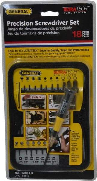 General - 17 Piece Bit Screwdriver - Eagle Tool & Supply