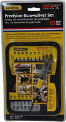General - 17 Piece Bit Screwdriver - Eagle Tool & Supply