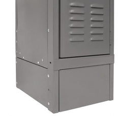Hallowell - 6" High x 15" Deep, Locker Closed Side Base - Eagle Tool & Supply