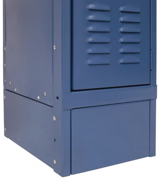 Hallowell - 6" High x 15" Deep, Locker Closed Side Base - Eagle Tool & Supply