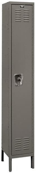 Hallowell - 1 Door, 1 Tier, Ready-Built Wardrobe & Box Lockers - Eagle Tool & Supply