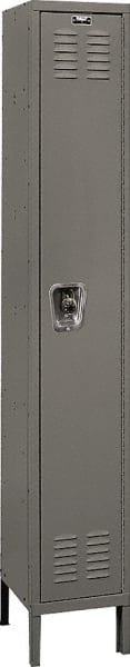 Hallowell - 1 Door, 1 Tier, Ready-Built Wardrobe & Box Lockers - Eagle Tool & Supply