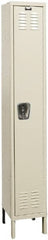 Hallowell - 1 Door, 1 Tier, Galvanite Corrosion Resistant Wardrobe & Box Lockers - Eagle Tool & Supply