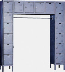 Hallowell - 16 Door, 16 Tier, Premium Box Lockers - Eagle Tool & Supply