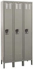 Hallowell - 3 Door, 1 Tier, Premium Wardrobe Lockers - Eagle Tool & Supply
