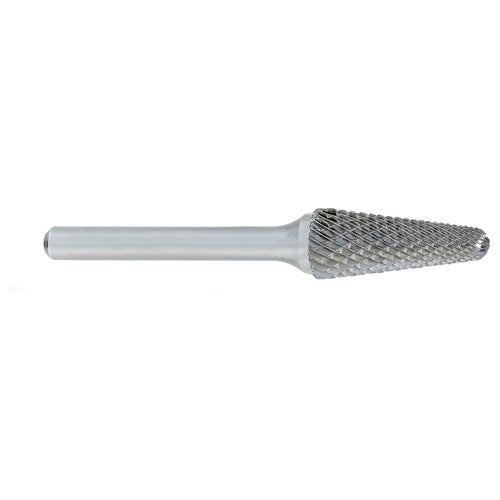 ‎SL-1 -1/4 × 5/8 LOC × 1/4 Shank × 2 OAL 14 Degree Included Angle Carbide Medium Tough Cut Burr - Eagle Tool & Supply