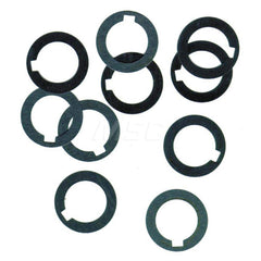 Round Shims; Shim Type: Arbor Shim; Thickness: .010; Inside Diameter: .375″; Outside Diameter: .625″; Material: Steel