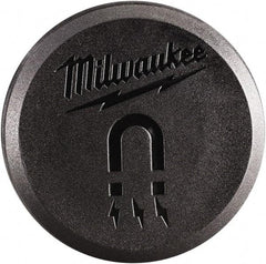 Milwaukee Tool - 1-3/4" Long x 1-3/4" Wide, Task & Machine Light Magnet - For Use with LED Stick Lights - Eagle Tool & Supply