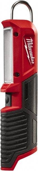 Milwaukee Tool - 12 Volt, Cordless, LED Portable Handheld Work Light - 1 Head, 220 Lumens, 9-1/4" Long - Eagle Tool & Supply