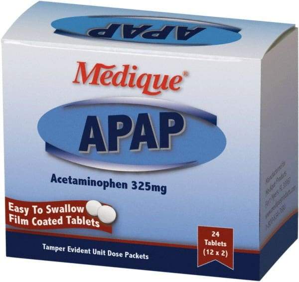 Medique - Medique APAP Non-Aspirin Tablets - Headache & Pain Relief - Eagle Tool & Supply