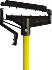 PRO-SOURCE - 60" Swivel Fiberglass Quick Connect Mop Handle - 1" Handle Diam, Plastic Connector, Use with Wet Mops - Eagle Tool & Supply