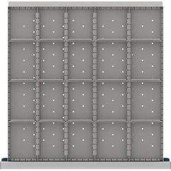 LISTA - 20-Compartment Drawer Divider Layout for 3.15" High Drawers - Eagle Tool & Supply