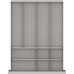 LISTA - 10-Compartment Drawer Divider Layout for 3.15" High Drawers - Eagle Tool & Supply