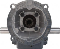 Boston Gear - 1 Centerline Distance, 20:1, 88 RPM Output, 0.27 Input Horsepower, 149 Lbs. Max Torque, Speed Reducer - Part No. F710-20-B4-H, Double Shaft Left & Right, 1/2" Bore, 2.31" High, 42C NEMA - Eagle Tool & Supply