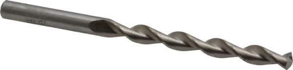 Chicago-Latrobe - 17/64" 135° High Speed Steel Jobber Drill - Bright Finish, Right Hand Cut, Parabolic Flute, Straight Shank, 4-1/8" OAL, Split Point - Eagle Tool & Supply