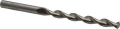 Chicago-Latrobe - 17/64" 135° High Speed Steel Jobber Drill - Bright Finish, Right Hand Cut, Parabolic Flute, Straight Shank, 4-1/8" OAL, Split Point - Eagle Tool & Supply
