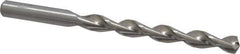 Chicago-Latrobe - 11/32" 135° High Speed Steel Jobber Drill - Bright Finish, Right Hand Cut, Parabolic Flute, Straight Shank, 4-3/4" OAL, Split Point - Eagle Tool & Supply
