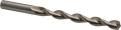 Chicago-Latrobe - 13/32" 135° High Speed Steel Jobber Drill - Bright Finish, Right Hand Cut, Parabolic Flute, Straight Shank, 5-1/4" OAL, Split Point - Eagle Tool & Supply