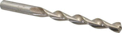 Chicago-Latrobe - 29/64" 135° High Speed Steel Jobber Drill - Bright Finish, Right Hand Cut, Parabolic Flute, Straight Shank, 5-5/8" OAL, Split Point - Eagle Tool & Supply