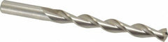 Chicago-Latrobe - 15/32" 135° High Speed Steel Jobber Drill - Bright Finish, Right Hand Cut, Parabolic Flute, Straight Shank, 5-3/4" OAL, Split Point - Eagle Tool & Supply