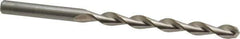 Chicago-Latrobe - Letter C 135° High Speed Steel Jobber Drill - Bright Finish, Right Hand Cut, Parabolic Flute, Straight Shank, 4" OAL, Split Point - Eagle Tool & Supply