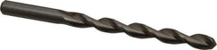 Chicago-Latrobe - Letter Q 135° High Speed Steel Jobber Drill - Bright Finish, Right Hand Cut, Parabolic Flute, Straight Shank, 4-3/4" OAL, Split Point - Eagle Tool & Supply