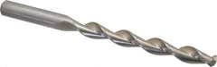 Chicago-Latrobe - Letter T 135° High Speed Steel Jobber Drill - Bright Finish, Right Hand Cut, Parabolic Flute, Straight Shank, 4-7/8" OAL, Split Point - Eagle Tool & Supply