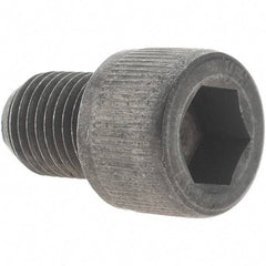 Value Collection - 3/8-24 UNF Hex Socket Drive, Socket Cap Screw - Alloy Steel, Black Oxide Finish, Fully Threaded, 1/2" Length Under Head - Eagle Tool & Supply