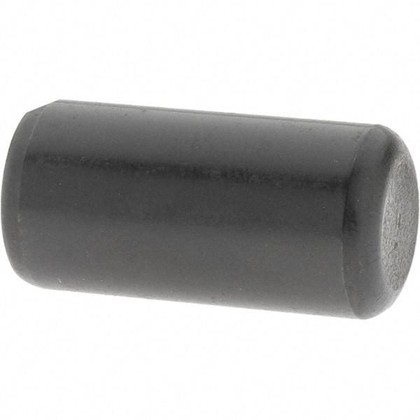 Value Collection - 1/2" Diam x 1" Pin Length Grade 8 Alloy Steel Standard Dowel Pin - Bright Finish, C 47-58 & C 60 (Surface) Hardness, 29,450 Lb (Single Shear), 58,900 Lb (Double Shear) Breaking Strength, 1 Beveled & 1 Rounded End - Eagle Tool & Supply