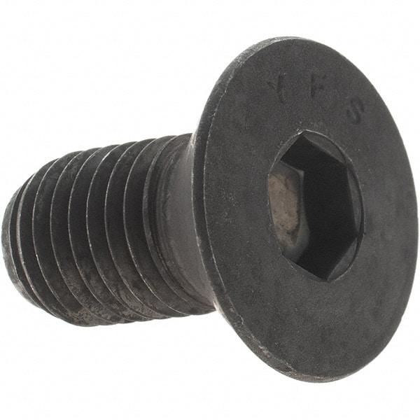 Value Collection - 3/4-10 UNC Hex Socket Drive, 82° Flat Screw - Alloy Steel, Black Oxide Finish, Fully Threaded, 1-1/2" OAL - Eagle Tool & Supply