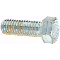 Hex Head Cap Screw: 3/4-10 x 1-3/4″, Grade 9 Alloy Steel, Zinc-Plated Clear Chromate