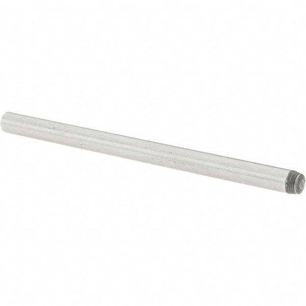 Value Collection - 1/8" Diam x 2" Pin Length Grade 8 Alloy Steel Standard Dowel Pin - C 50-58 Hardness, 3,200 Lb Breaking Strength, 1 Beveled & 1 Rounded End - Eagle Tool & Supply