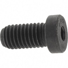 Value Collection - 1/2-13 UNC Hex Socket Drive, Low Socket Cap Screw - Alloy Steel, Black Oxide Finish, Fully Threaded, 1" Length Under Head - Eagle Tool & Supply