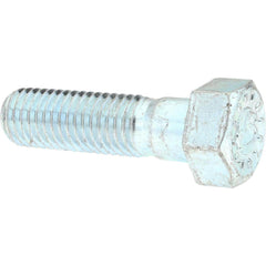 Hex Head Cap Screw: 5/8-11 x 2″, Grade 9 Alloy Steel, Zinc-Plated Clear Chromate