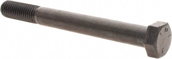 Value Collection - 5/8-11 UNC, 6" Length Under Head Hex Head Cap Screw - Partially Threaded, Grade 5 Steel, Uncoated, 15/16" Hex - Eagle Tool & Supply