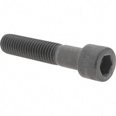 Value Collection - 1/2-13 UNC Hex Socket Drive, Socket Cap Screw - Alloy Steel, Black Oxide Finish, Partially Threaded, 2-1/2" Length Under Head - Eagle Tool & Supply