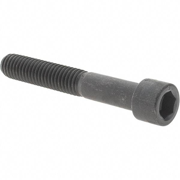 Value Collection - 3/8-16 UNC Hex Socket Drive, Socket Cap Screw - Alloy Steel, Black Oxide Finish, Partially Threaded, 2-1/2" Length Under Head - Eagle Tool & Supply