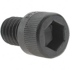 Value Collection - 3/8-16 UNC Hex Socket Drive, Socket Cap Screw - Alloy Steel, Black Oxide Finish, Fully Threaded, 1/2" Length Under Head - Eagle Tool & Supply